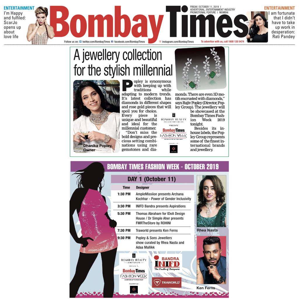 Page 15 - Bombay Times Fashion Week 2018, BTFW 2018