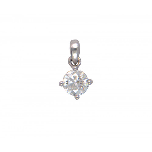 SOLO Diamond Pendant 1/10-WG-P