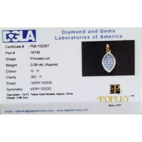 Diamond Ids Pendant DID211