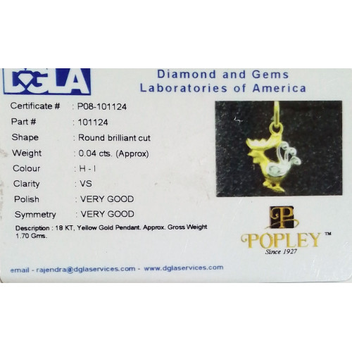 Diamond Ids Pendant DID214