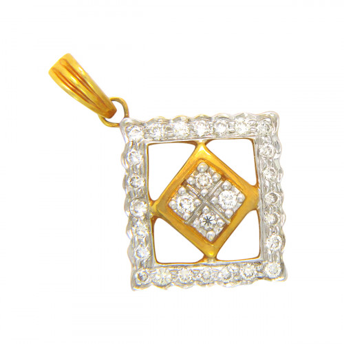 Natural Diamond Ids Pendant DID2407