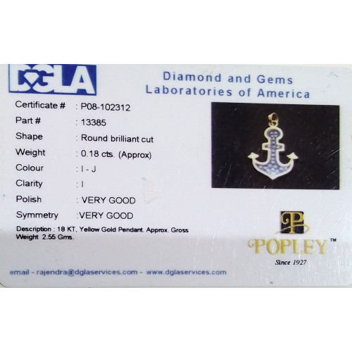 Diamond Ids Pendant DID252