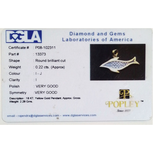 Diamond Ids Pendant DID256