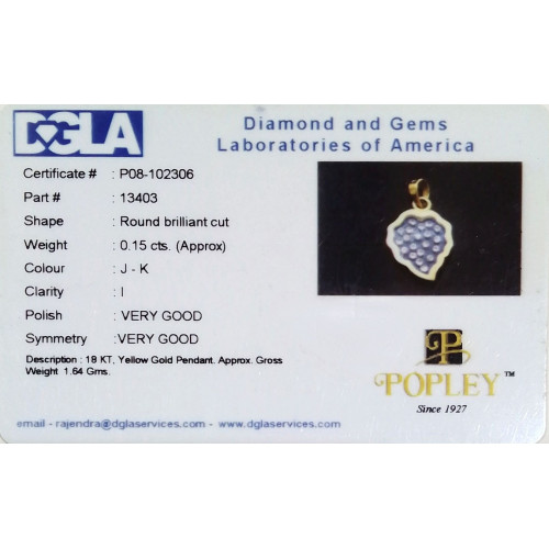 Diamond Ids Pendant DID258