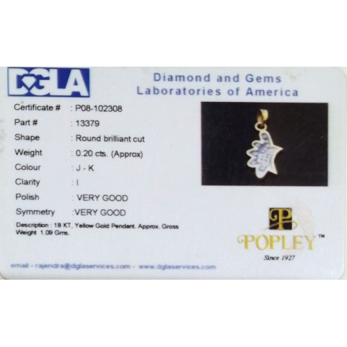 Diamond Ids Pendant DID263