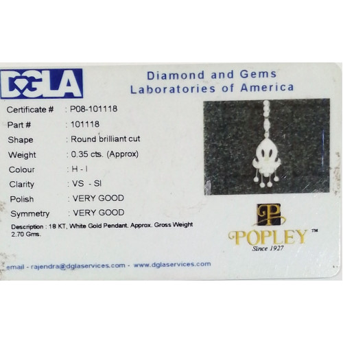 Diamond Ids Pendant DID2905