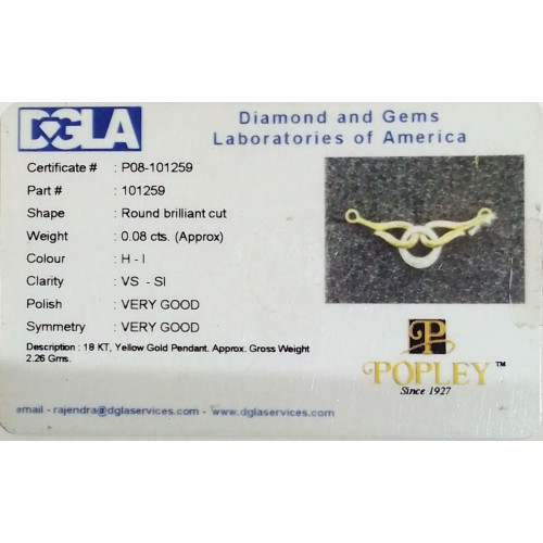 Diamond Ids Pendant DID2915