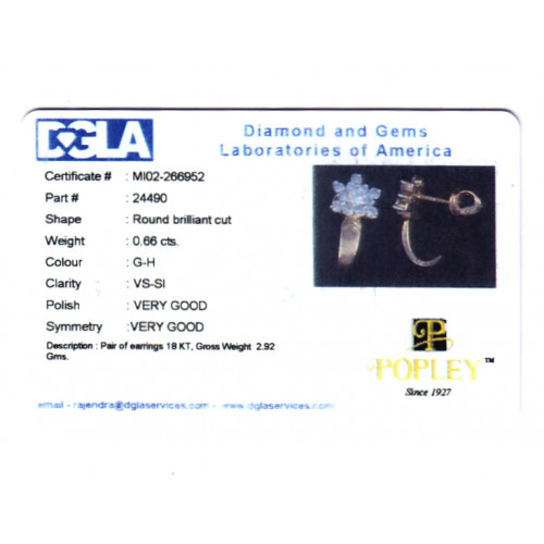 Natural Diamond Ids Earring DID3195