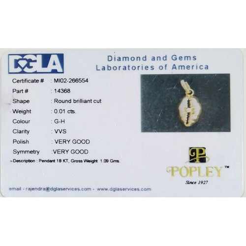 Diamond Ids Pendant DID3215