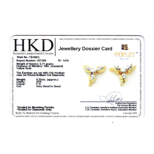 Natural Diamond Ids Earring DID411