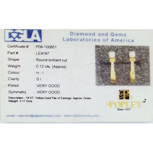 Diamond Ids Earring DID557