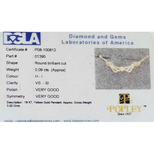 Diamond Ids Pendant DID567