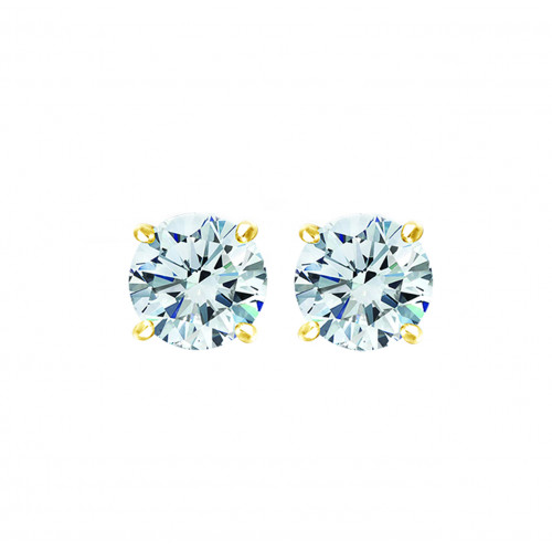 SOLO Natural Diamond Earring 1.10-YG-E