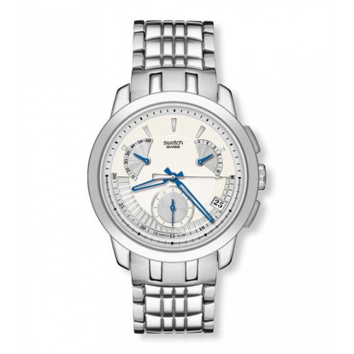 Swatch Irony Retrograde Chrono Blue Sings YRS402G