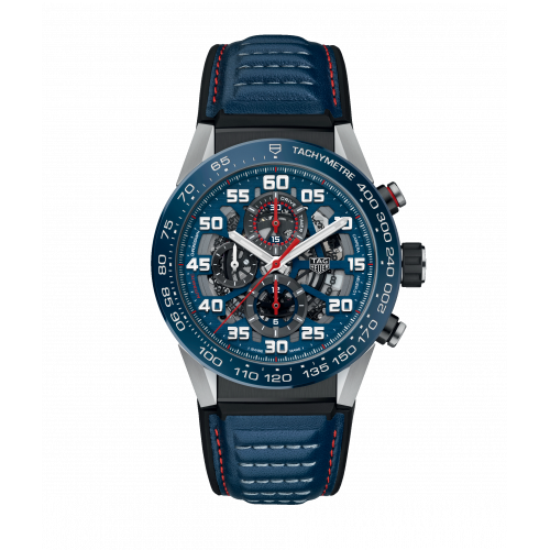 TAG HEUER CARRERA CALIBRE HEUER 01 AUTOMATIC CHRONOGRAPH 100m - 45mm RED BULL RACING SPECIAL EDITION - CAR2A1N.FT6100