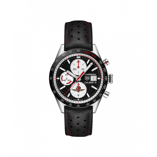 TAG HEUER CARRERA CALIBRE 16 AUTOMATIC CHRONOGRAPH 100M - 41MM INDY 500 LIMITED EDITION - CV201AS.FC6429