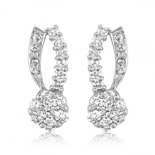 Natural Diamond Ids Earrings DID3734