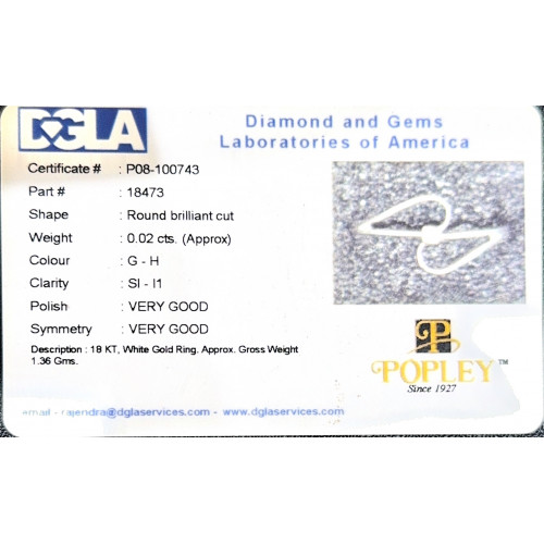 DIAMOND IDS RING DID689