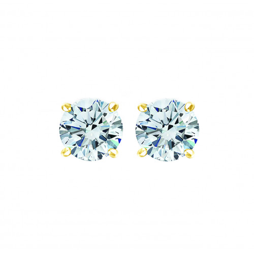 SOLO Diamond Earring 1/2-YG-E