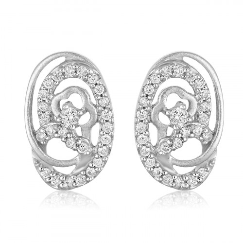 Platinum Earrings PT2103